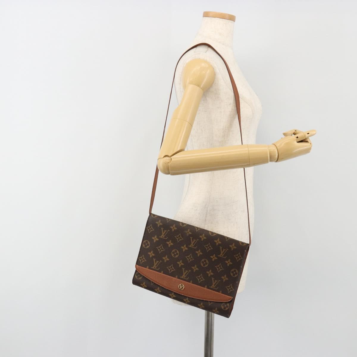 LOUIS VUITTON Monogram Bordeaux 27 Shoulder Bag M51797 LV Auth bs35967
