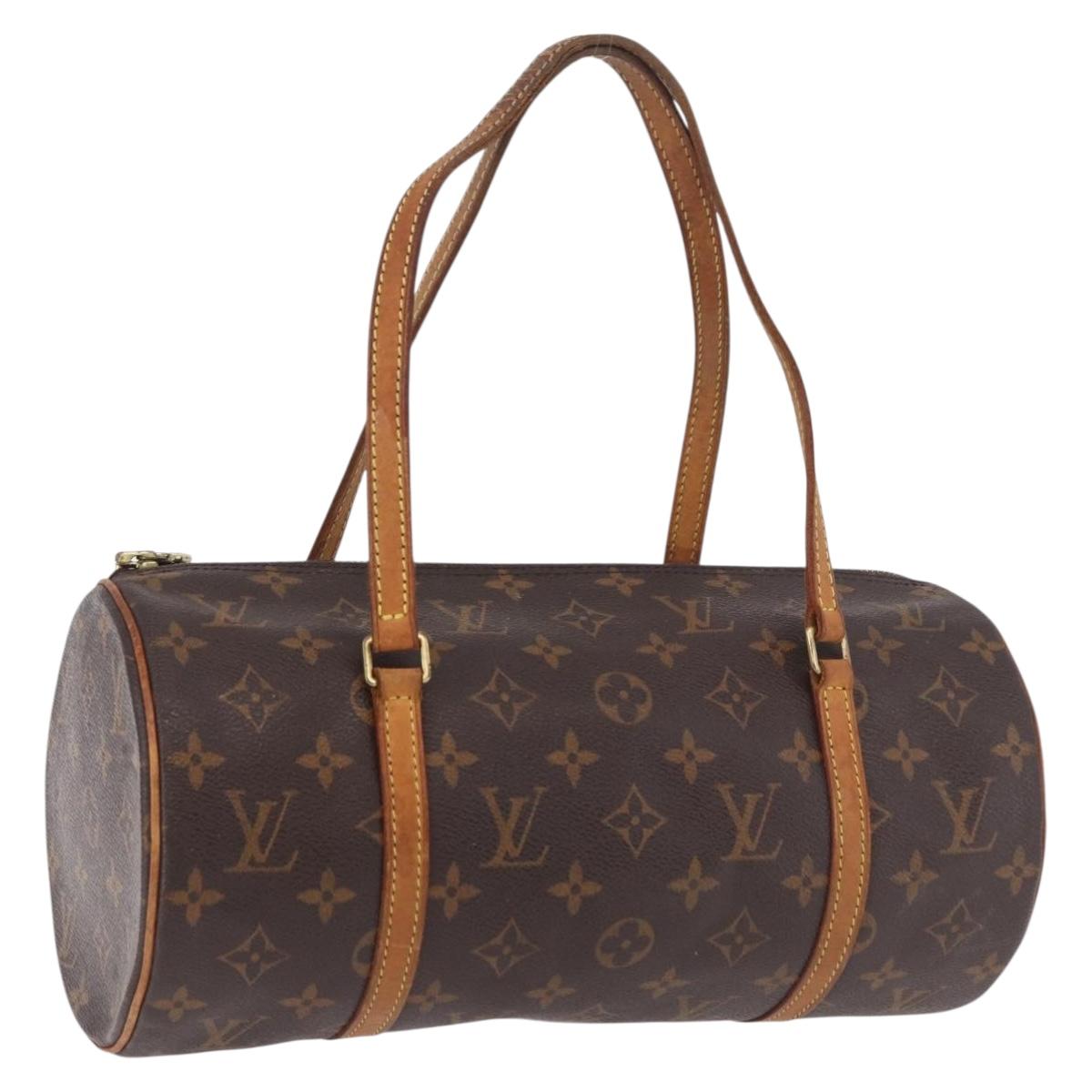 LOUIS VUITTON Monogram Papillon 30 Hand Bag M51385 LV Auth bs35969