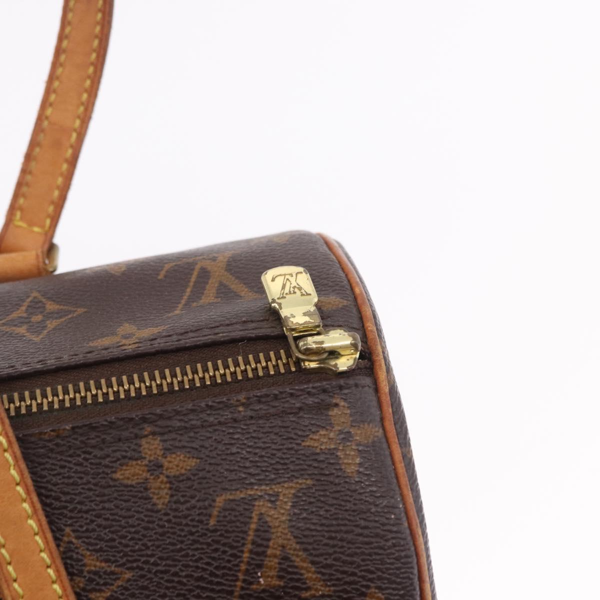 LOUIS VUITTON Monogram Papillon 30 Hand Bag M51385 LV Auth bs35969