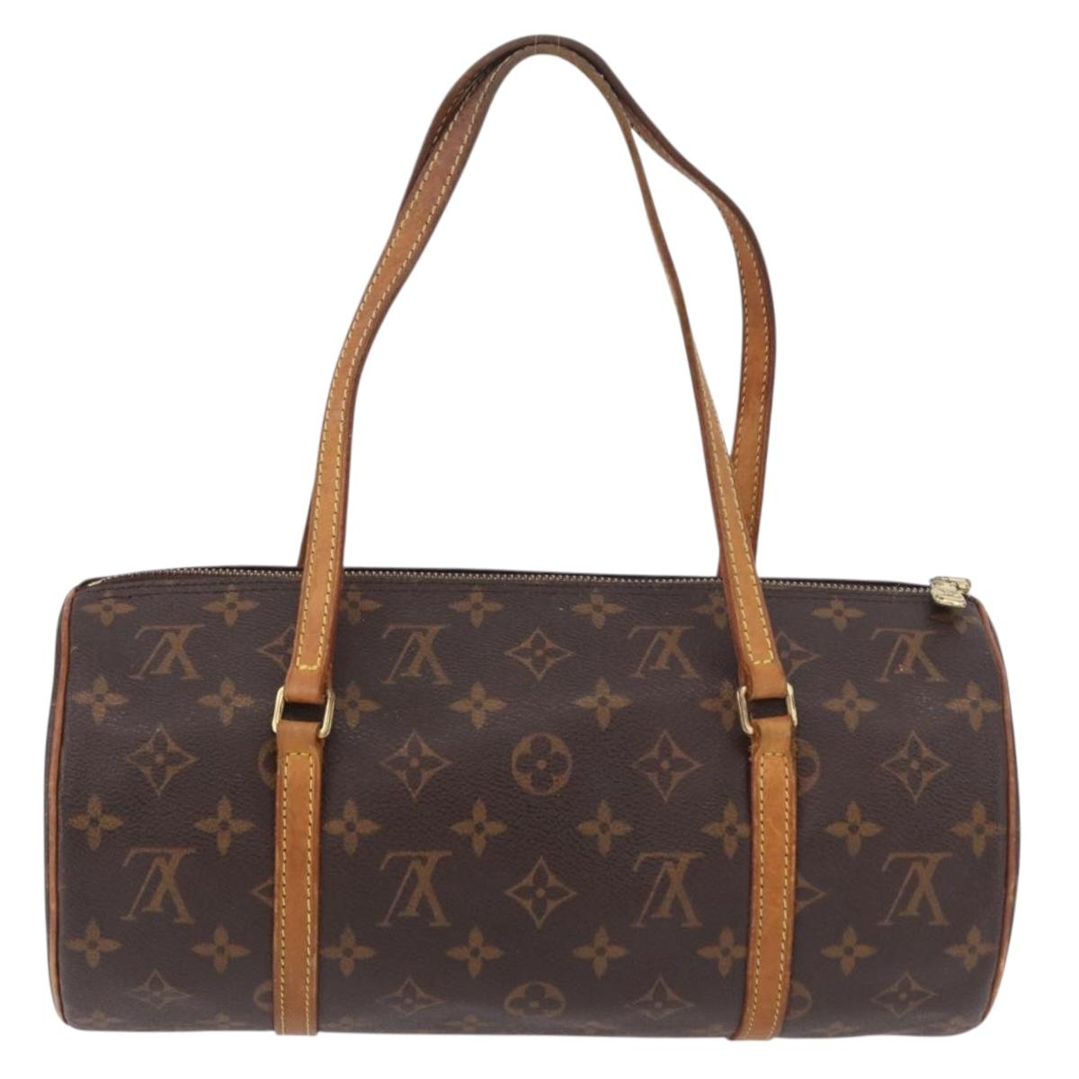 LOUIS VUITTON Monogram Papillon 30 Hand Bag M51385 LV Auth bs35969