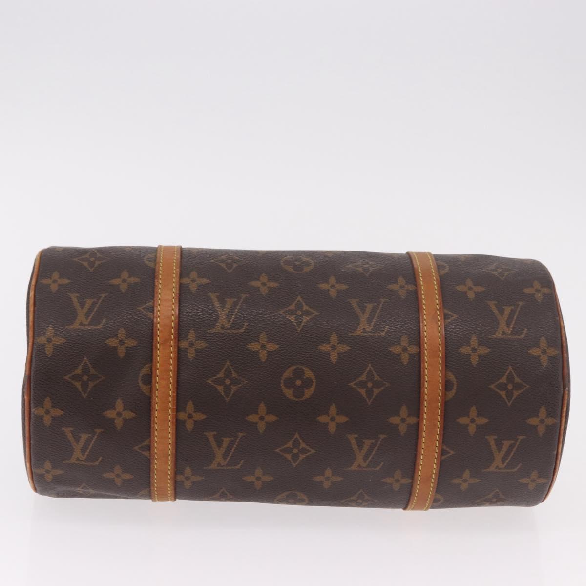 LOUIS VUITTON Monogram Papillon 30 Hand Bag M51385 LV Auth bs35969