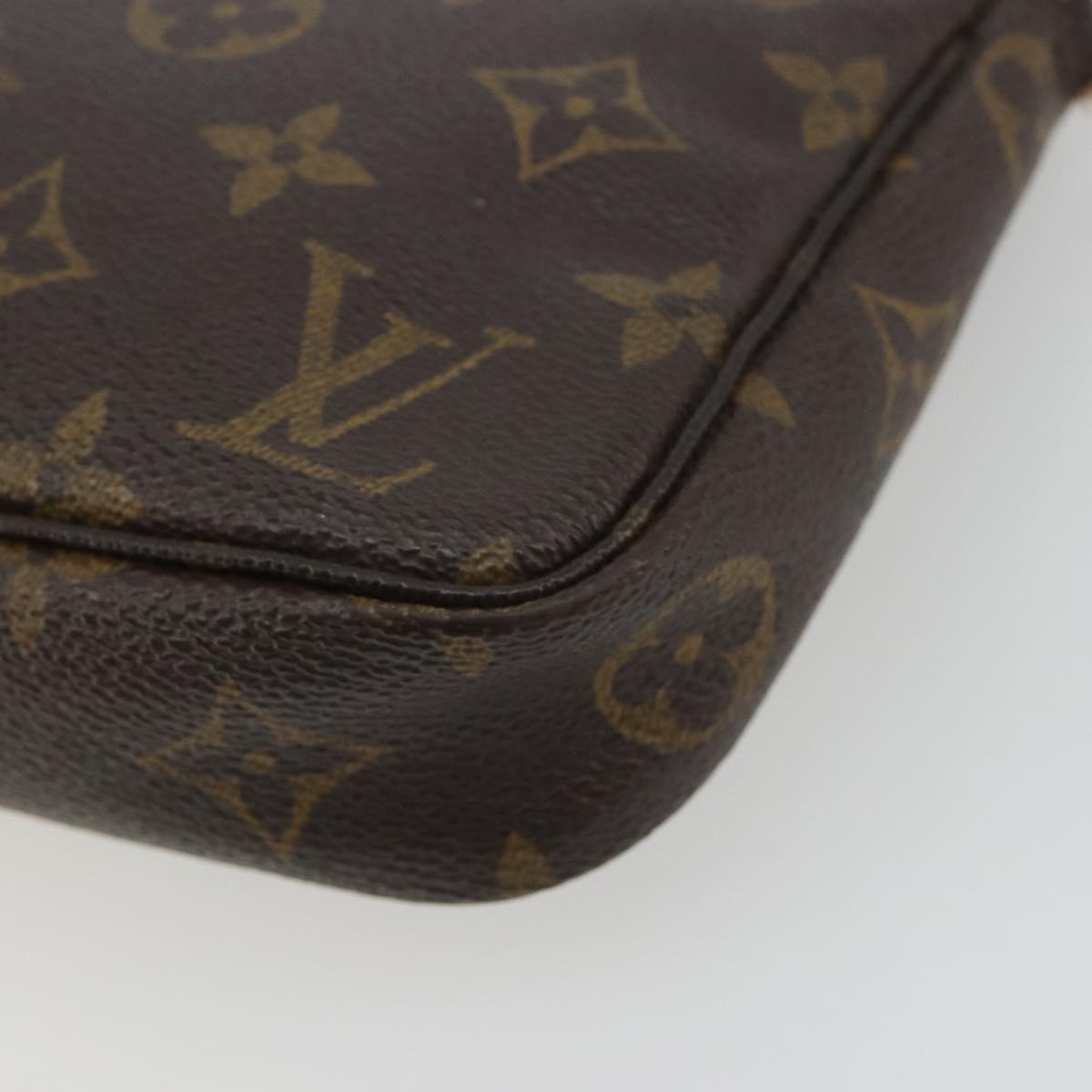 LOUIS VUITTON Monogram Pochette Accessoires Pouch M51980 LV Auth bs35971