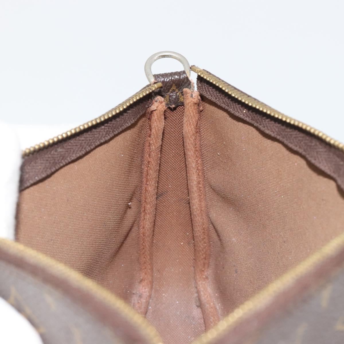 LOUIS VUITTON Monogram Pochette Accessoires Pouch M51980 LV Auth bs35971