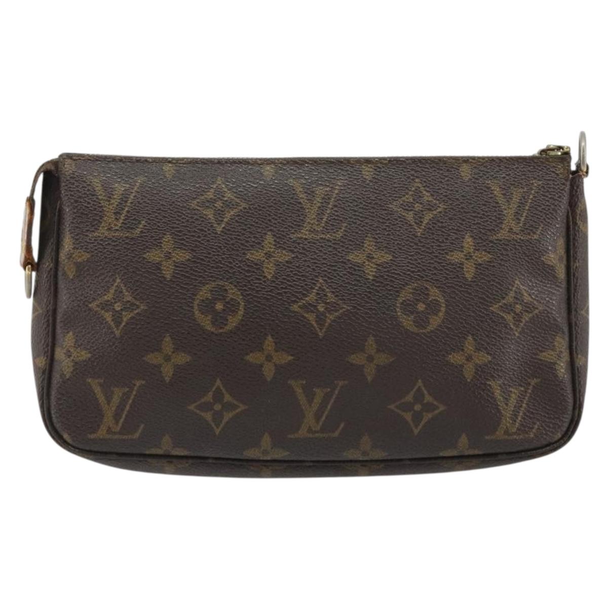 LOUIS VUITTON Monogram Pochette Accessoires Pouch M51980 LV Auth bs35971