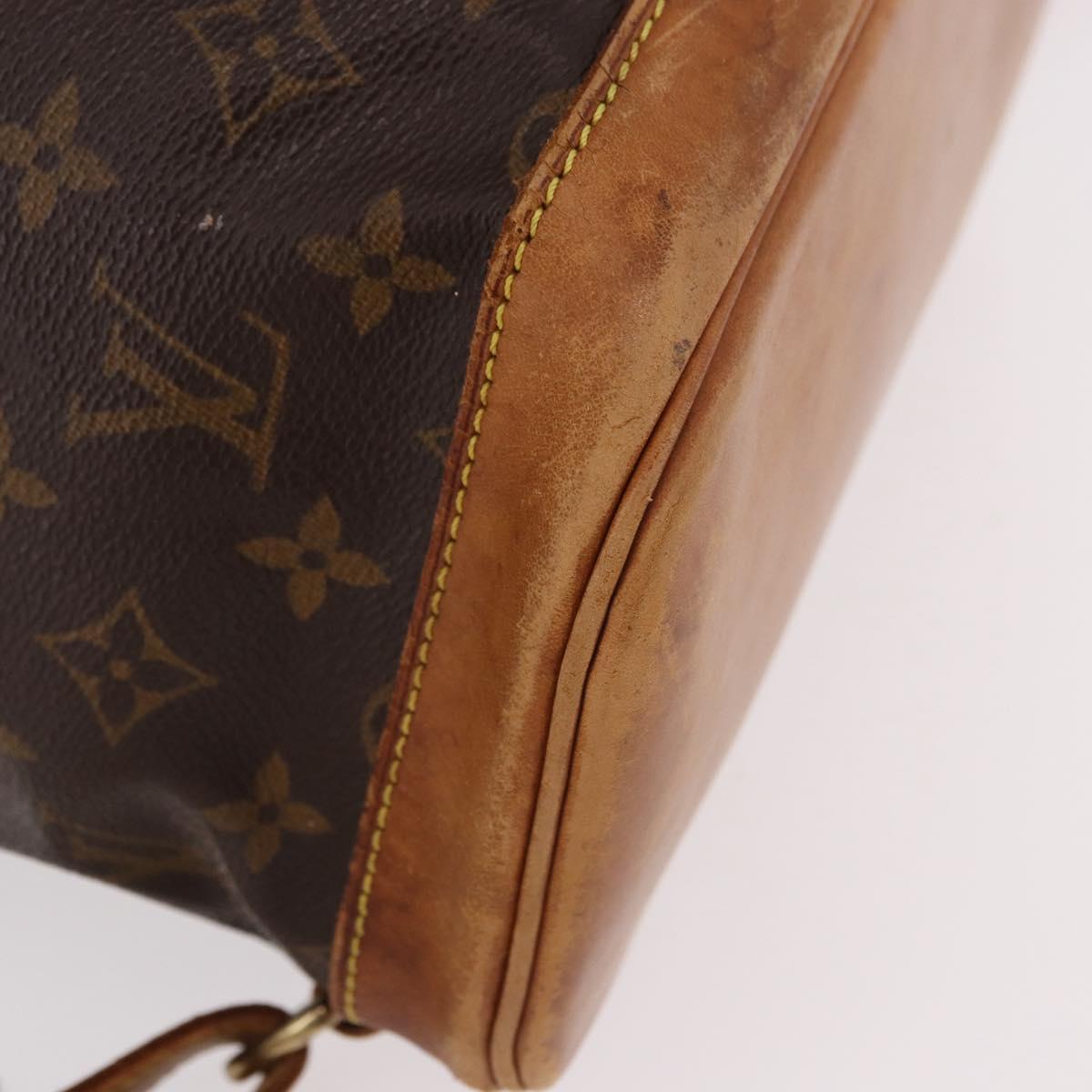LOUIS VUITTON Monogram Montsouris GM Backpack M51135 LV Auth bs35999