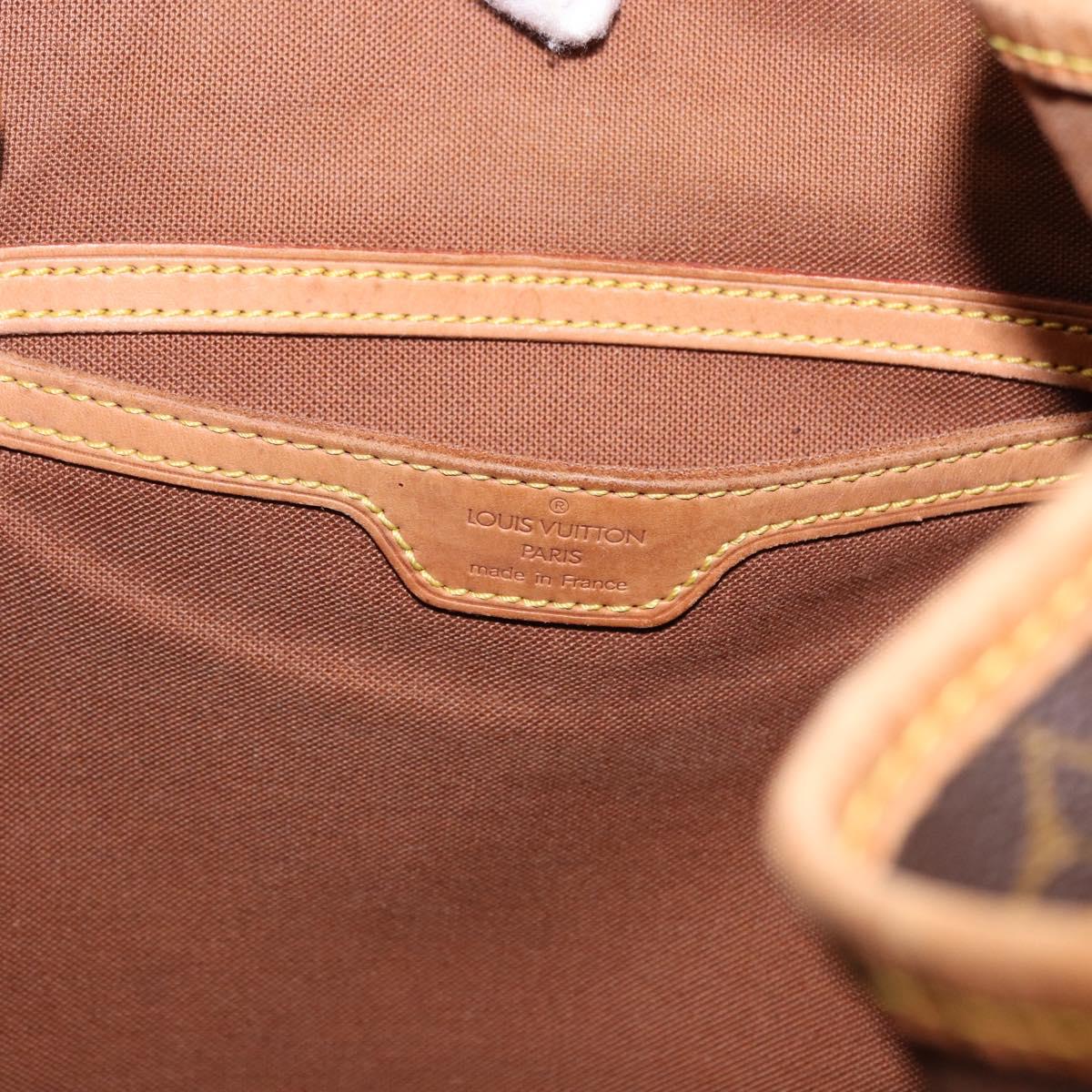 LOUIS VUITTON Monogram Montsouris GM Backpack M51135 LV Auth bs35999