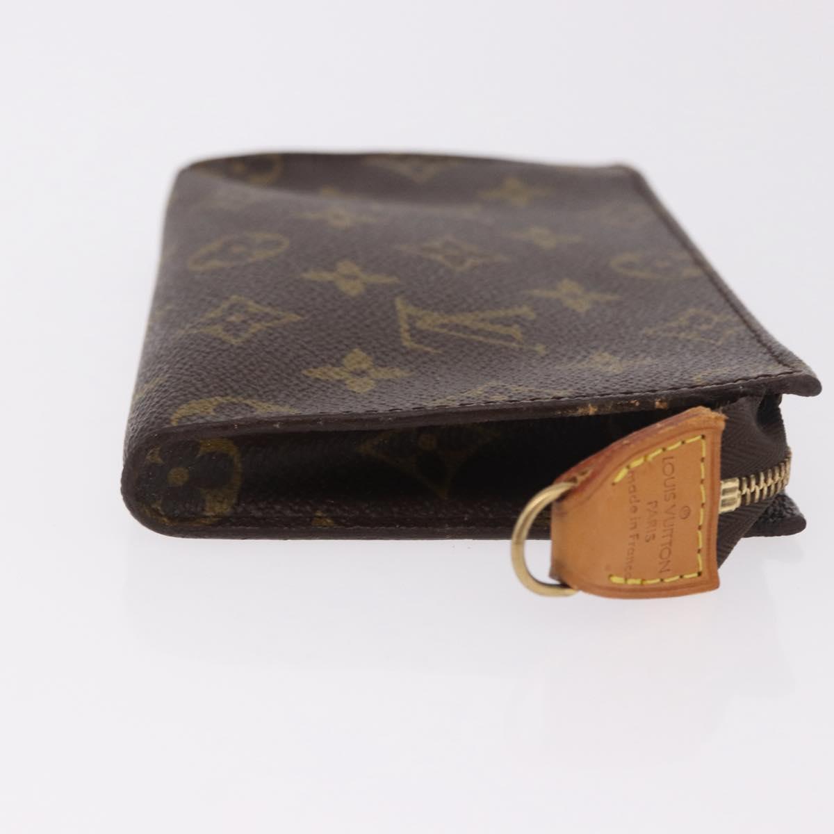 LOUIS VUITTON Monogram Bucket PM Accessory Pouch LV Auth bs36005
