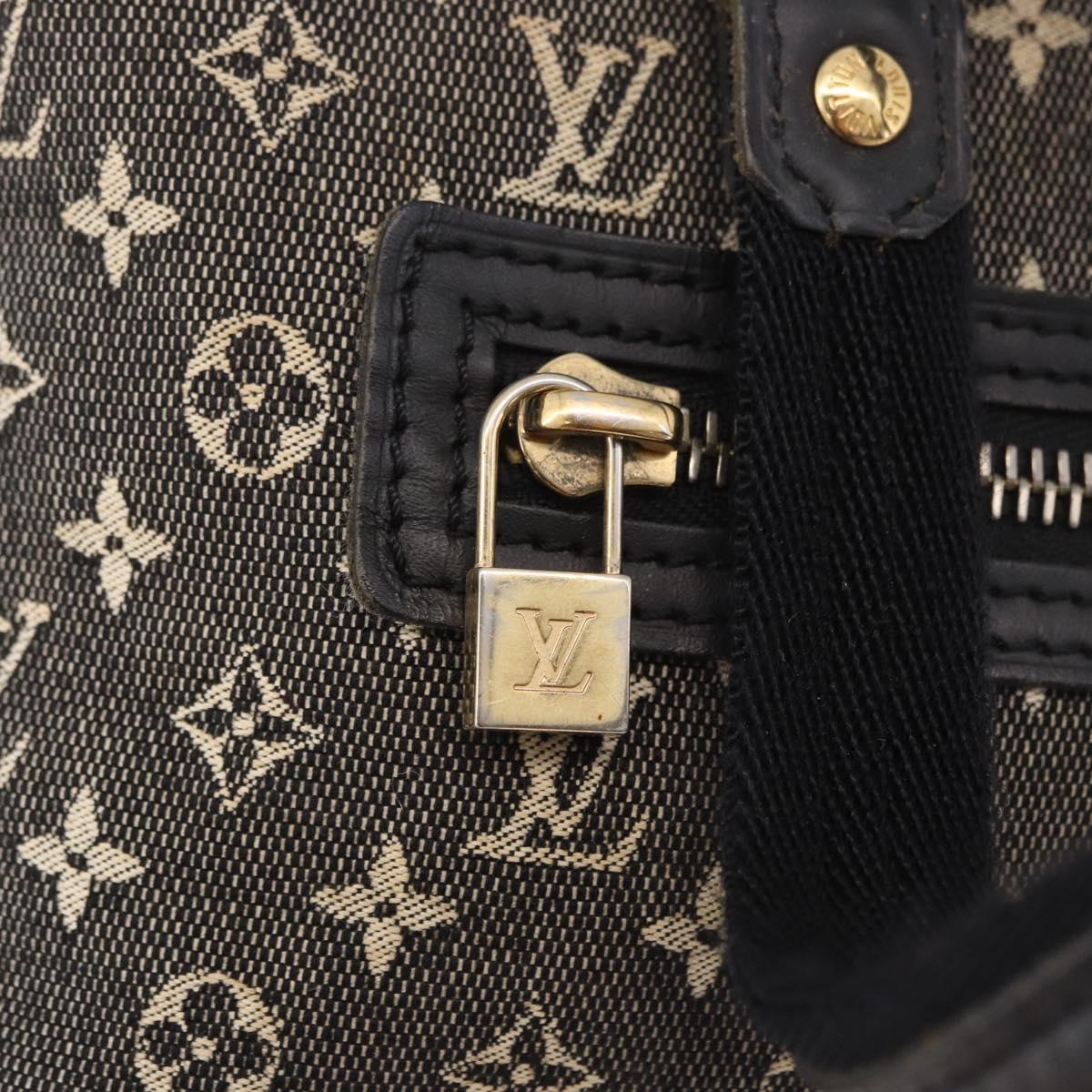 LOUIS VUITTON Monogram Mini Lucille PM Hand Bag Noir M92610 LV Auth bs36007