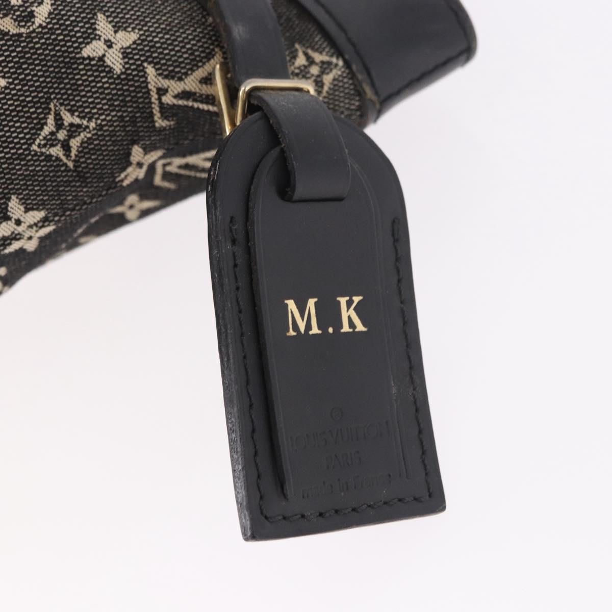 LOUIS VUITTON Monogram Mini Lucille PM Hand Bag Noir M92610 LV Auth bs36007