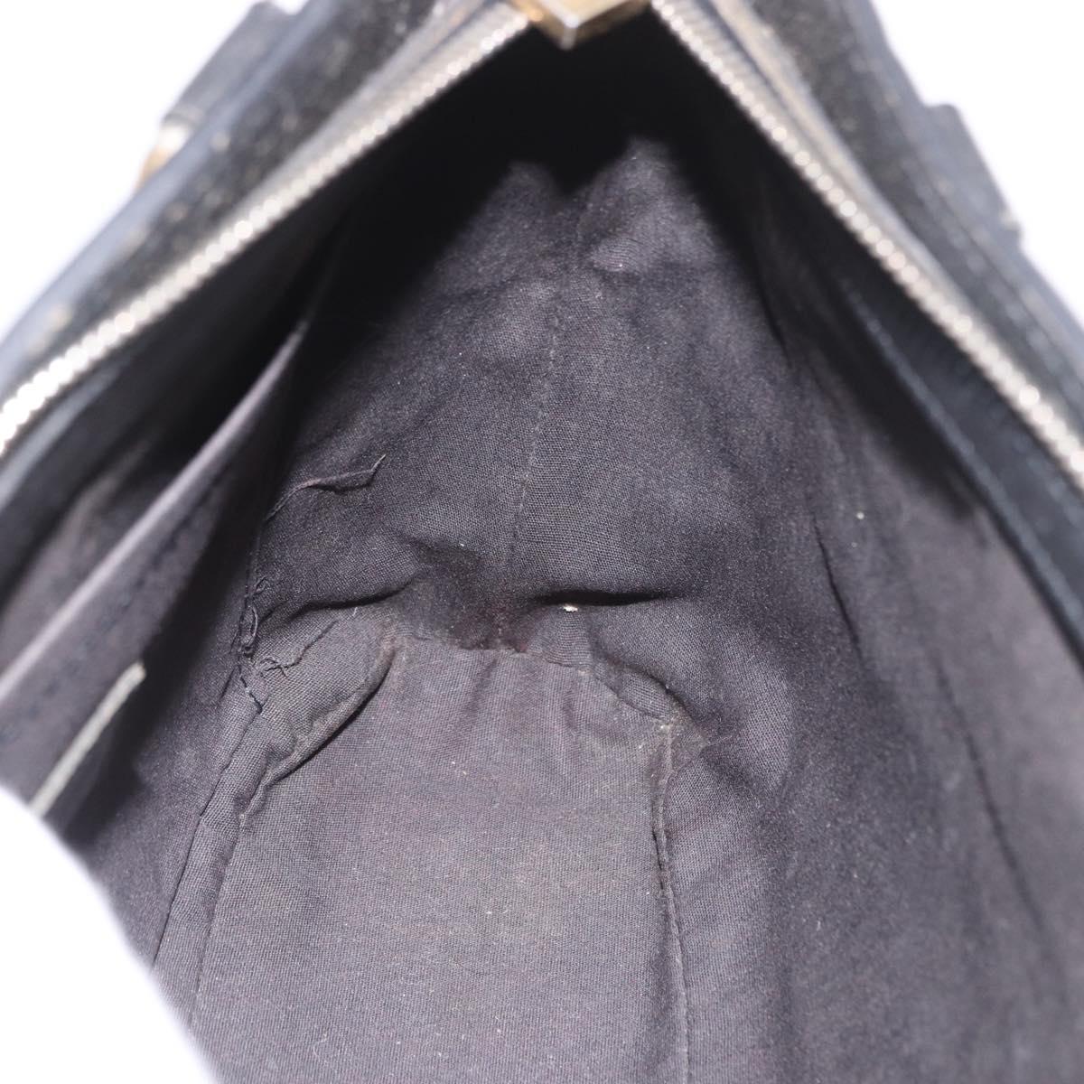 LOUIS VUITTON Monogram Mini Lucille PM Hand Bag Noir M92610 LV Auth bs36007