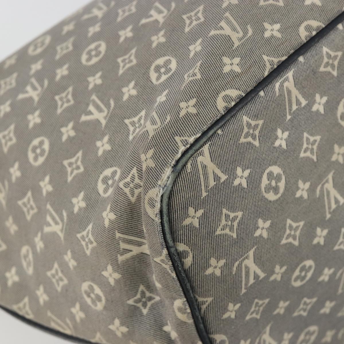 LOUIS VUITTON Monogram Idylle Neverfull MM Bag Gray Uncle M40514 LV Auth bs36008