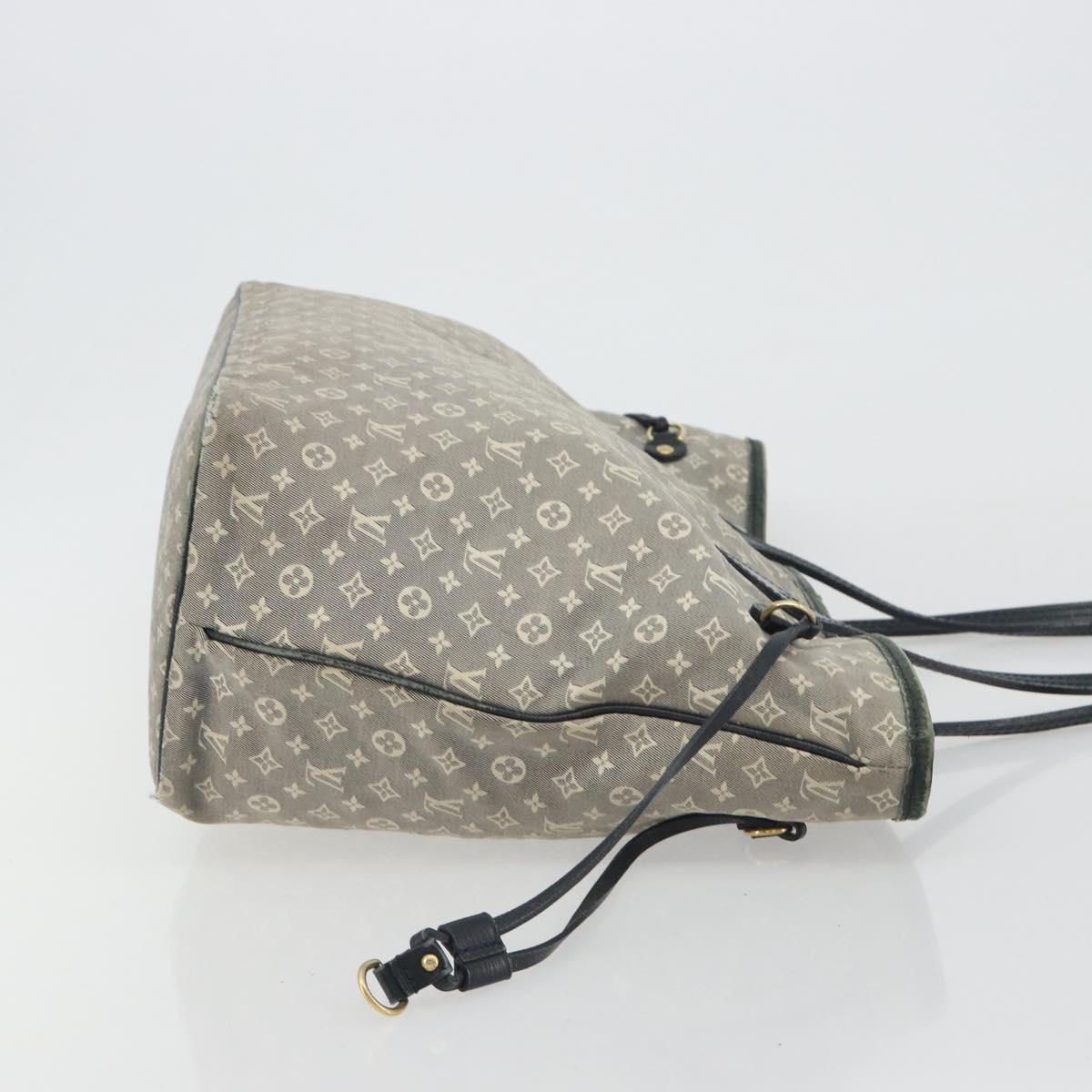 LOUIS VUITTON Monogram Idylle Neverfull MM Bag Gray Uncle M40514 LV Auth bs36008