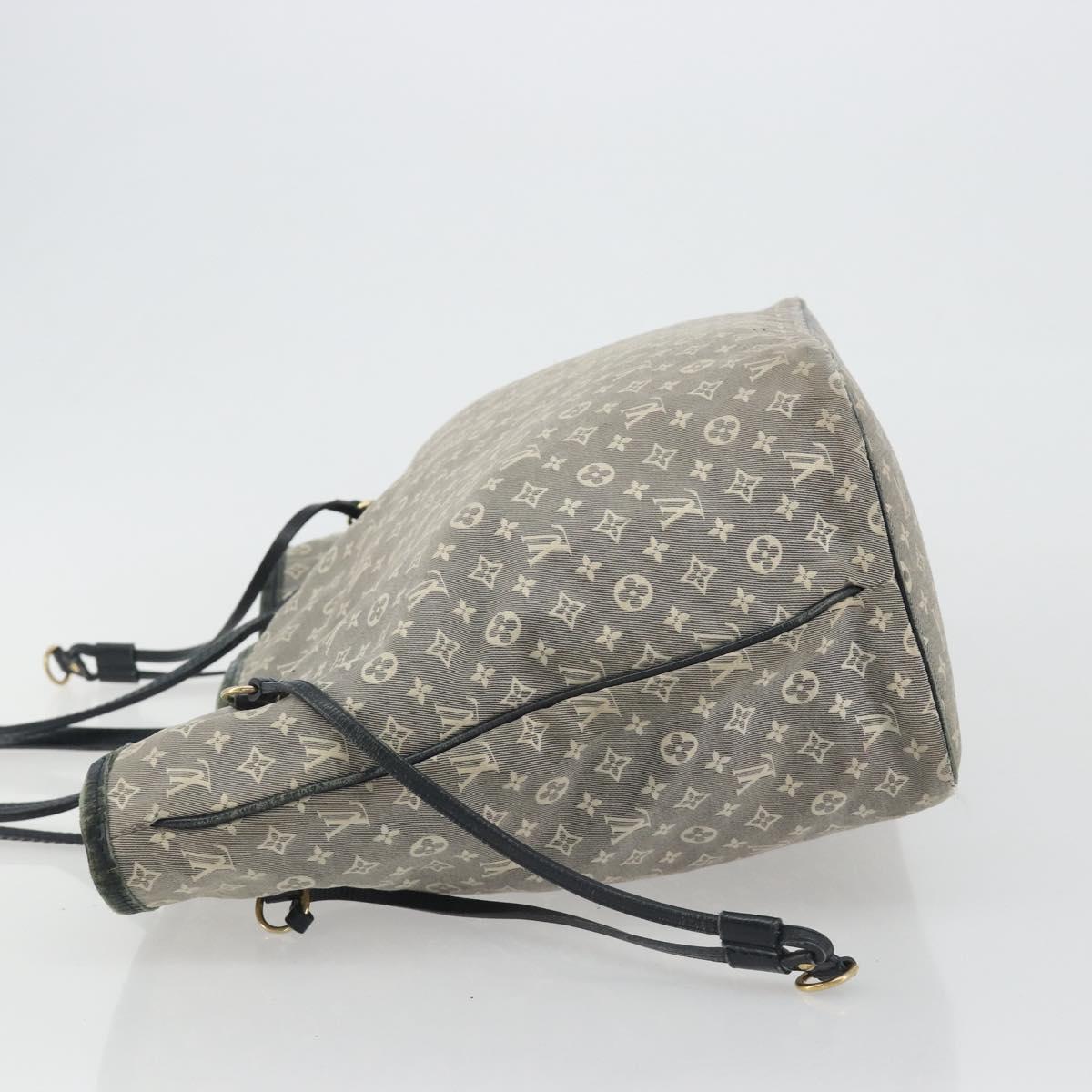 LOUIS VUITTON Monogram Idylle Neverfull MM Bag Gray Uncle M40514 LV Auth bs36008