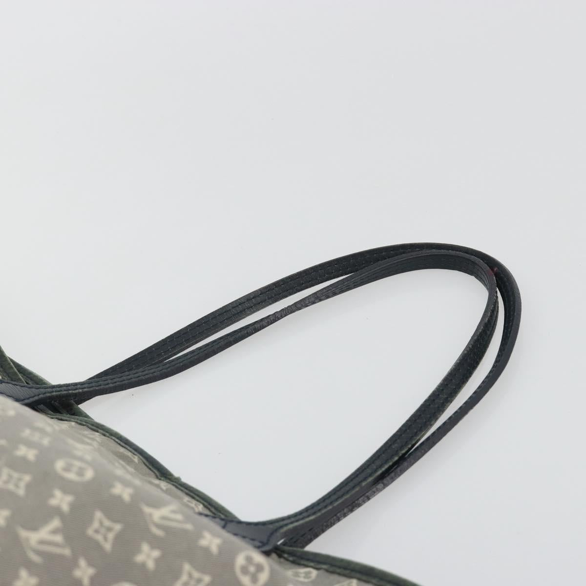 LOUIS VUITTON Monogram Idylle Neverfull MM Bag Gray Uncle M40514 LV Auth bs36008