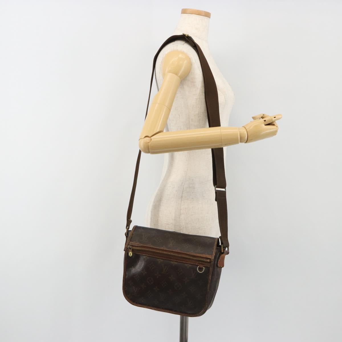 LOUIS VUITTON Monogram Messenger Bosphore PM Shoulder Bag M40106 LV Auth bs36011