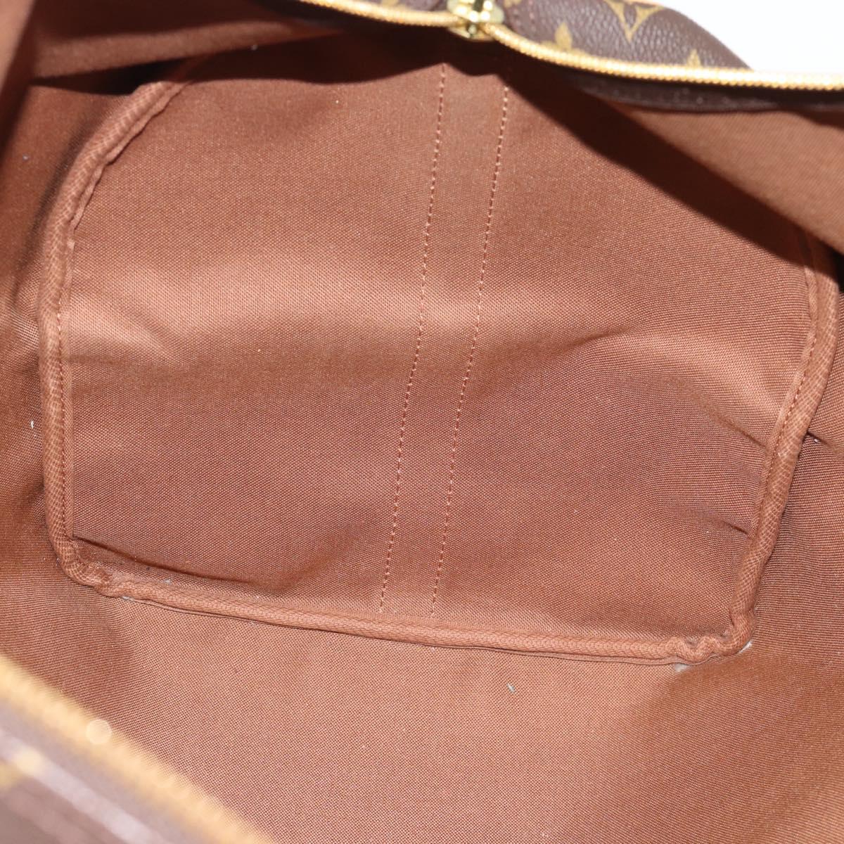 LOUIS VUITTON Monogram Keepall Bandouliere 55 Boston Bag M41414 LV Auth bs36013