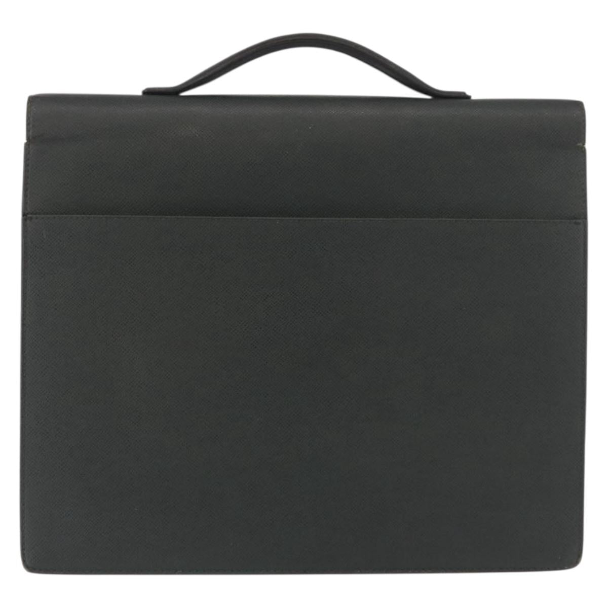 LOUIS VUITTON Taiga Serviette Kazan Business Bag Epicea M30804 LV Auth bs36014
