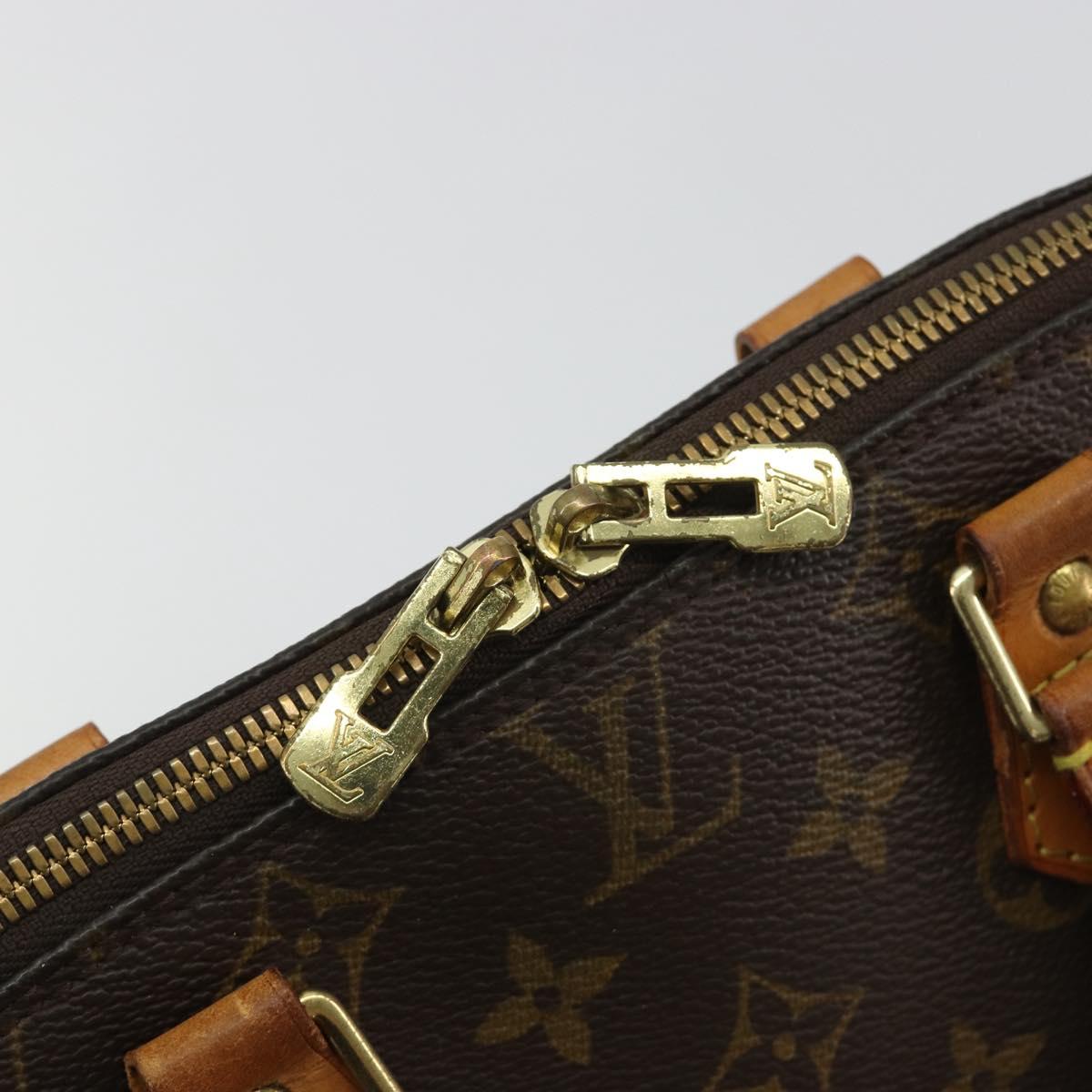 LOUIS VUITTON Monogram Alma Hand Bag M51130 LV Auth bs36027
