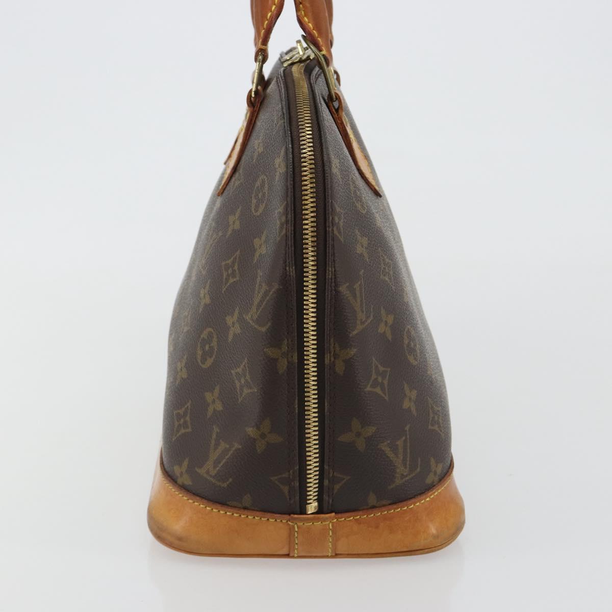 LOUIS VUITTON Monogram Alma Hand Bag M51130 LV Auth bs36027