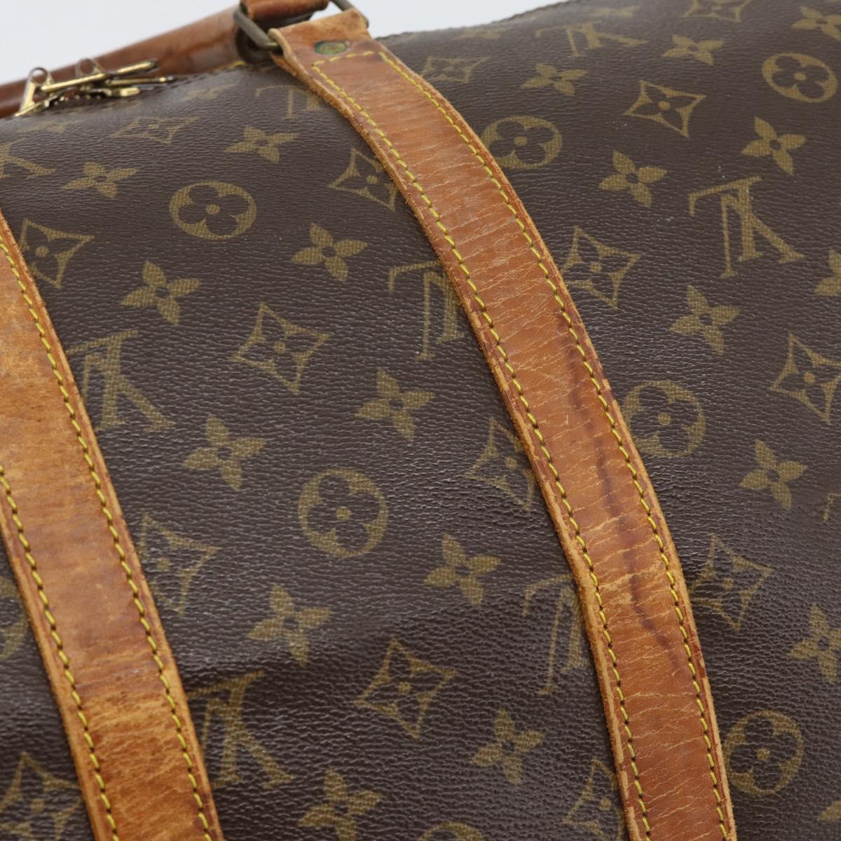 LOUIS VUITTON Monogram Keepall 45 Boston Bag M41428 LV Auth bs36028