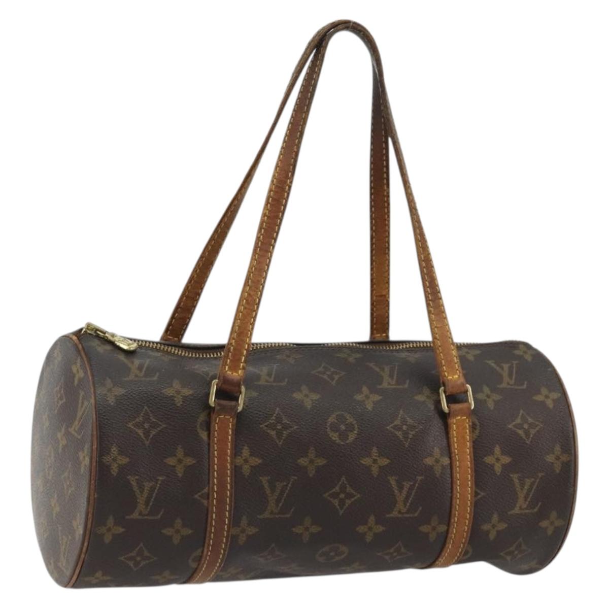LOUIS VUITTON Monogram Papillon 30 Hand Bag M51385 LV Auth bs36039