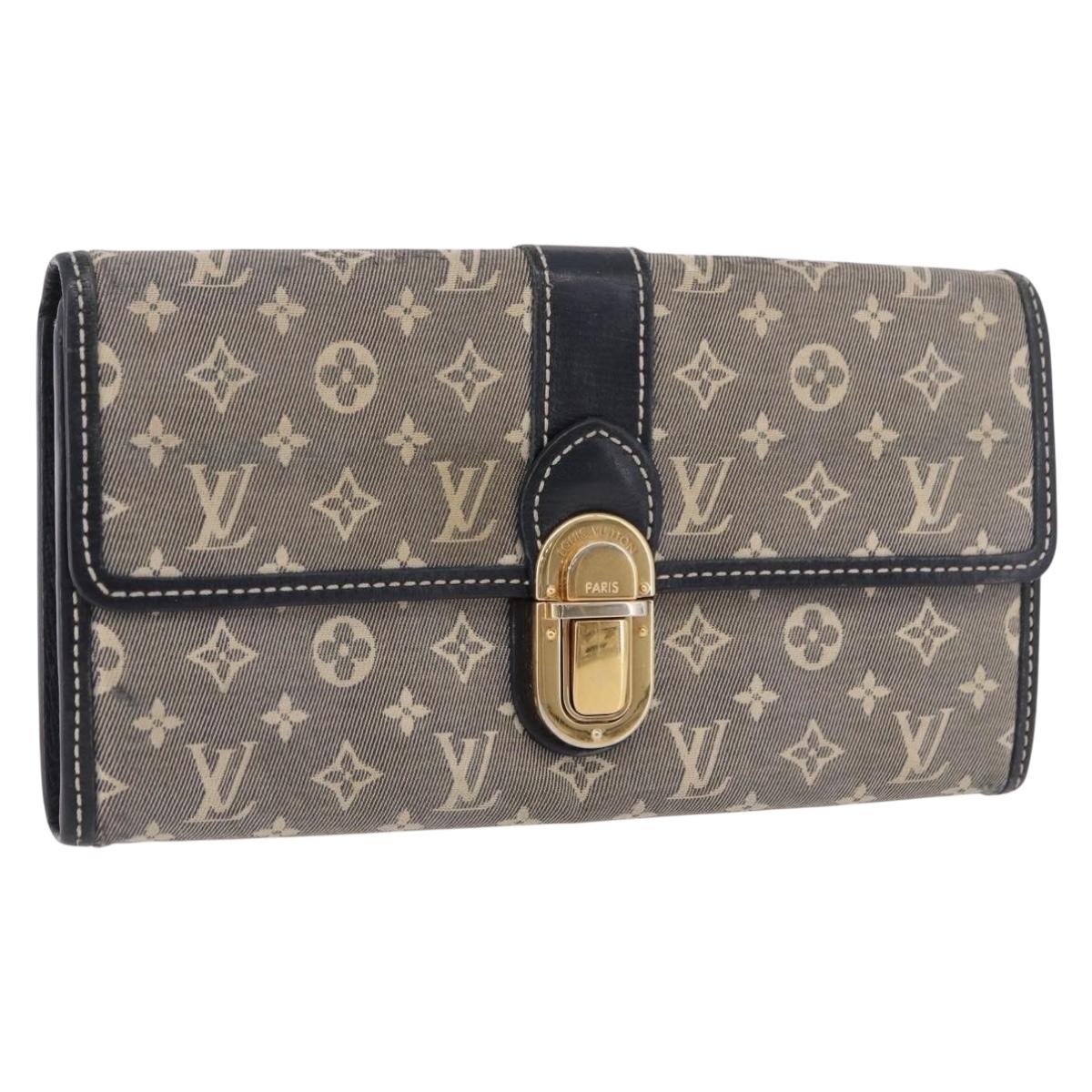 LOUIS VUITTON Monogram Ideal Portefeuille Sarah Wallet Uncle M63007 Auth bs36040