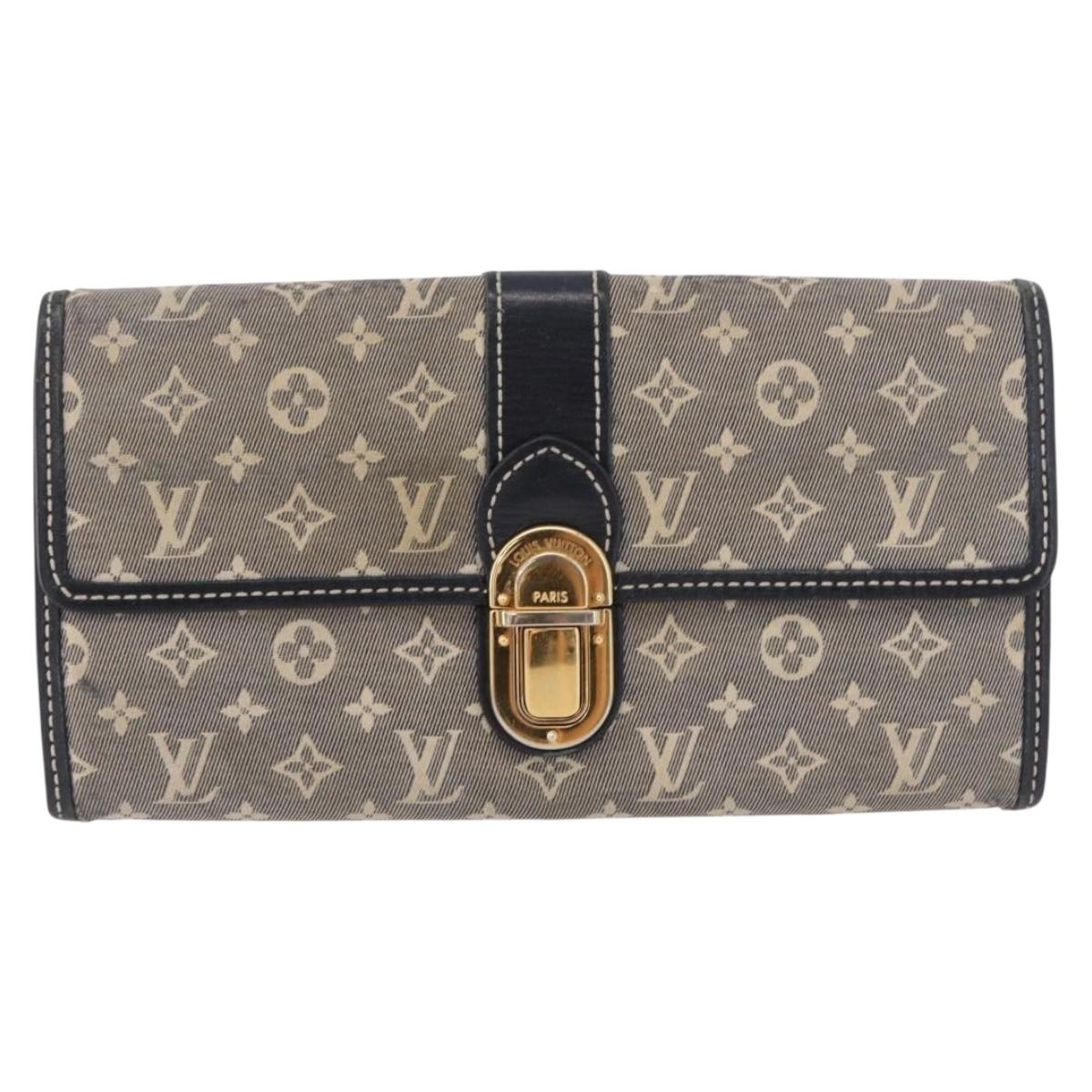 LOUIS VUITTON Monogram Ideal Portefeuille Sarah Wallet Uncle M63007 Auth bs36040