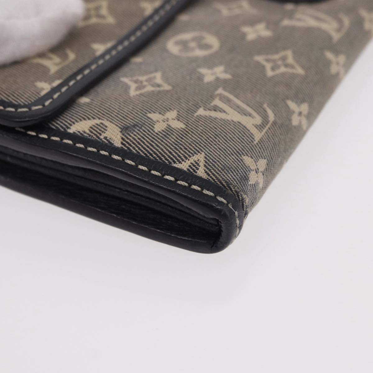 LOUIS VUITTON Monogram Ideal Portefeuille Sarah Wallet Uncle M63007 Auth bs36040