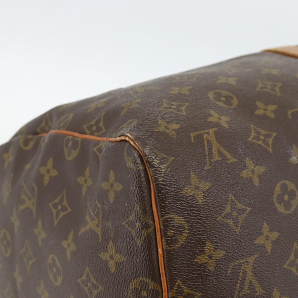 LOUIS VUITTON Monogram Keepall 55 Boston Bag Vintage M41424 LV Auth bs36042