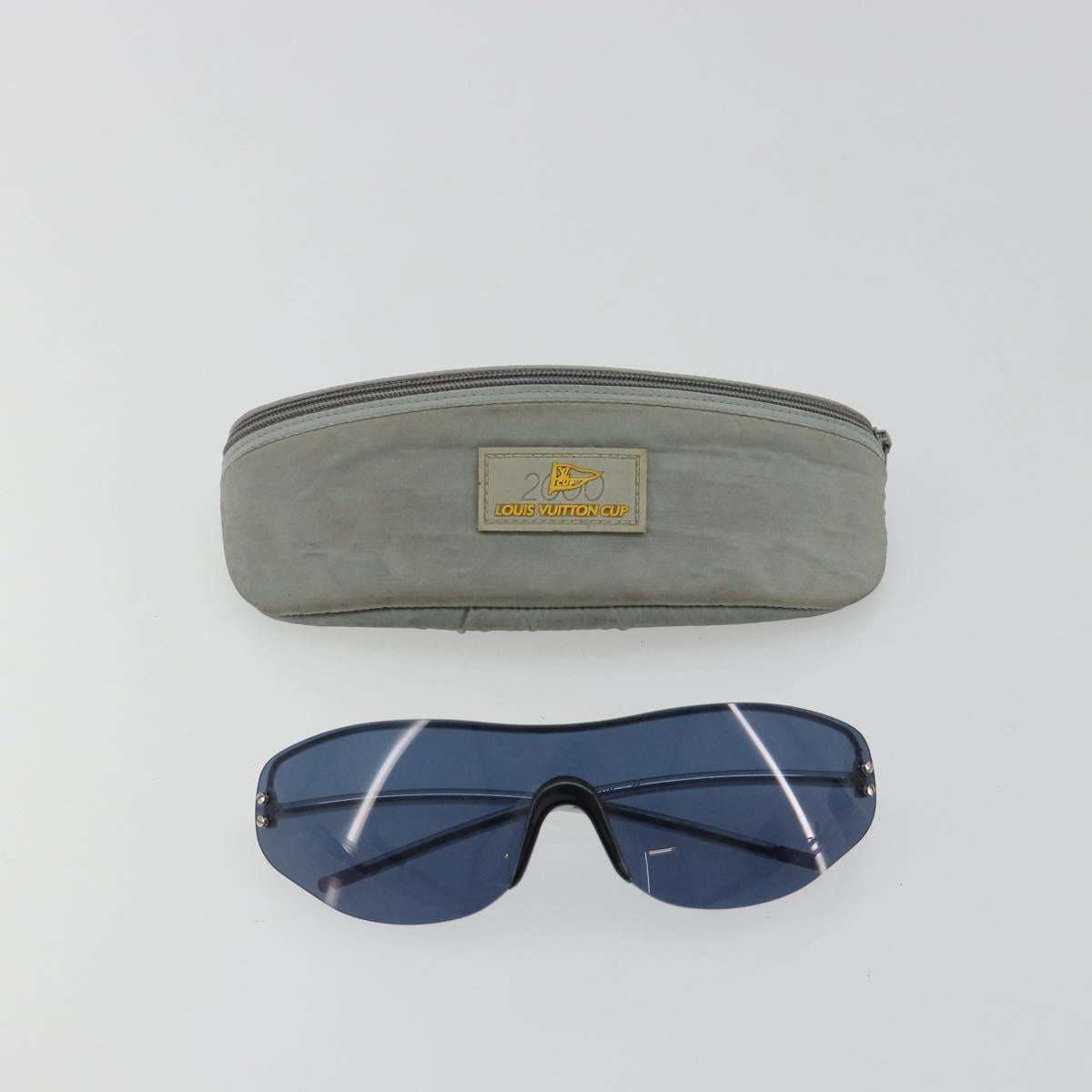 LOUIS VUITTON LV Cup Sunglasses plastic Silver LV Auth bs36047