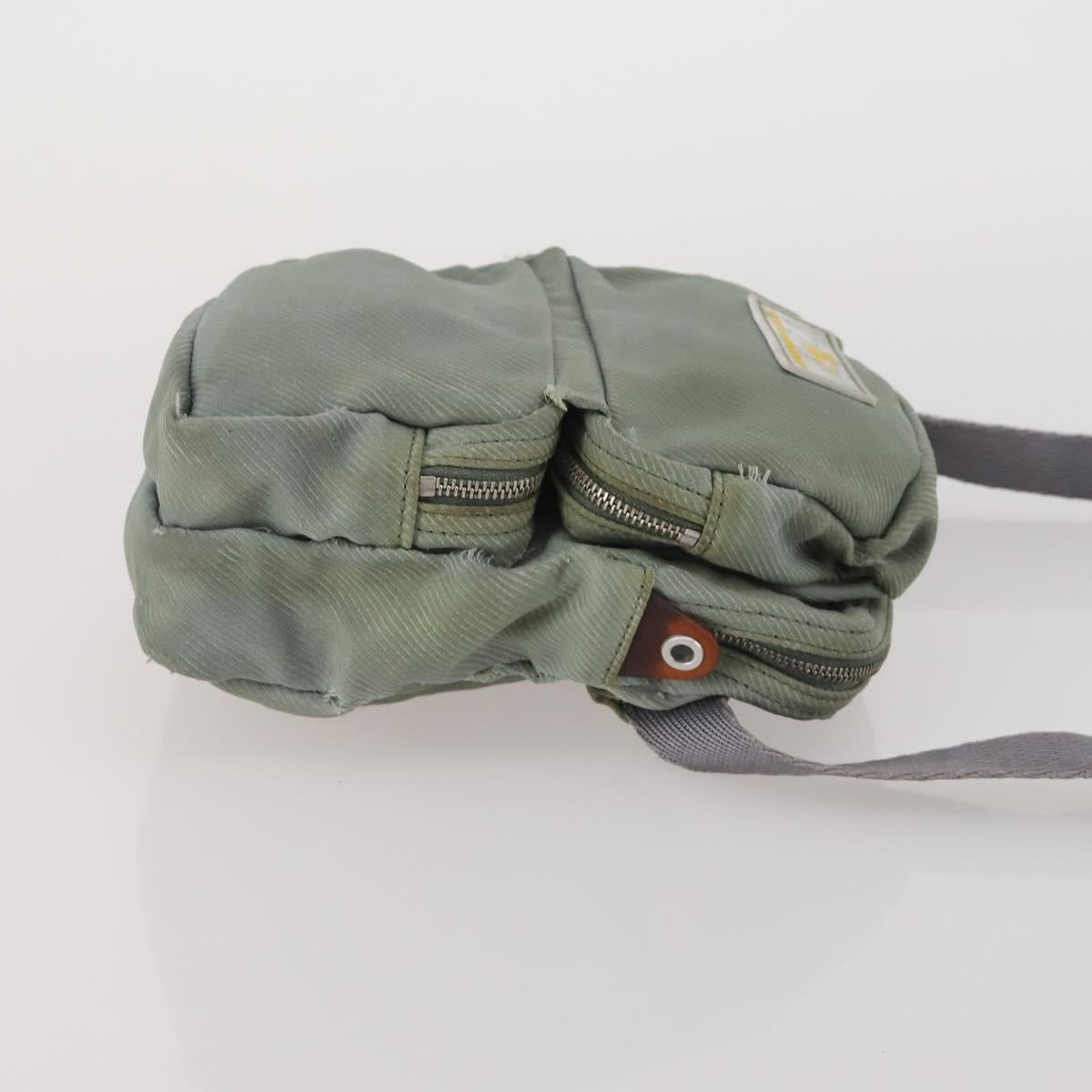 LOUIS VUITTON LV Cup Shoulder Bag Nylon 3 Set Gray LV Auth bs36049