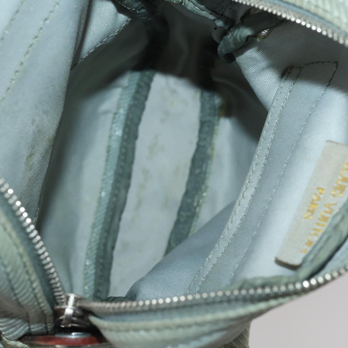 LOUIS VUITTON LV Cup Shoulder Bag Nylon 3 Set Gray LV Auth bs36049