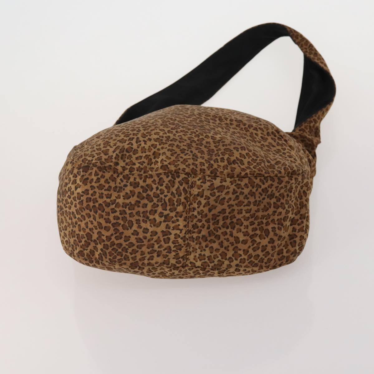 BOTTEGA VENETA Shoulder Bag Nylon 2 Set Brown Auth bs36052