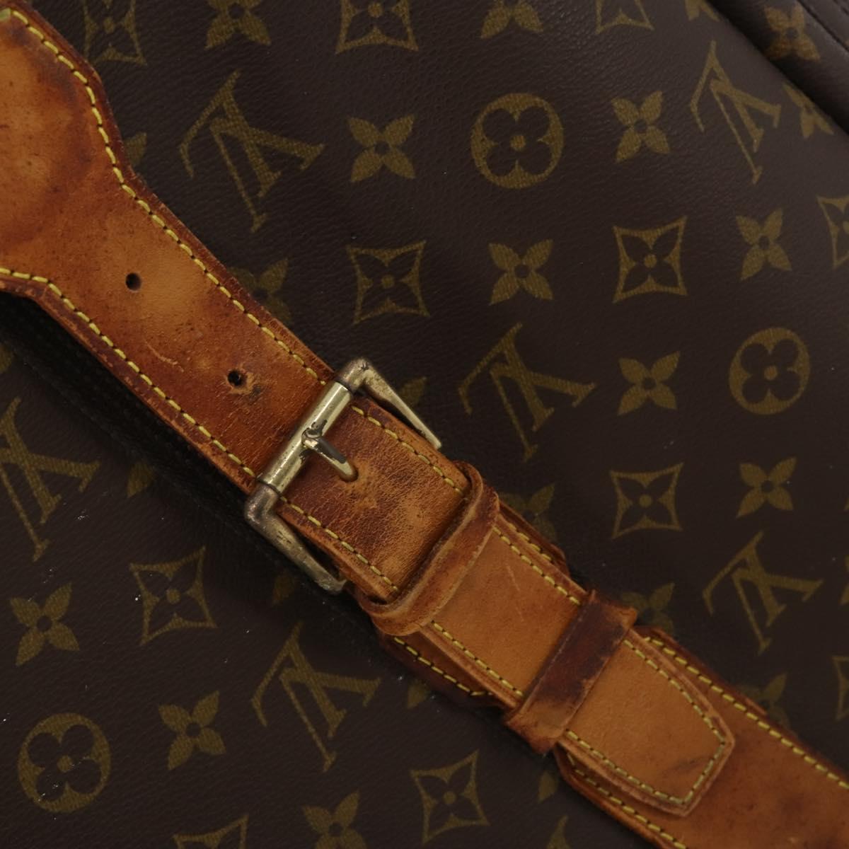 LOUIS VUITTON Monogram Satellite 65 Boston Bag M23352 LV Auth bs36056