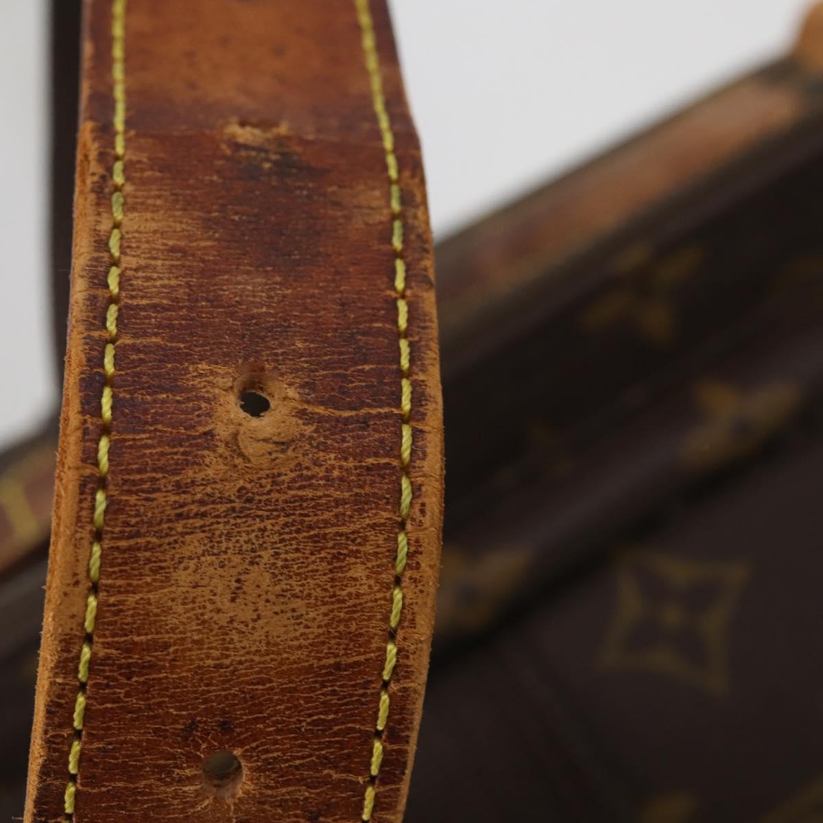 LOUIS VUITTON Monogram Satellite 65 Boston Bag M23352 LV Auth bs36056