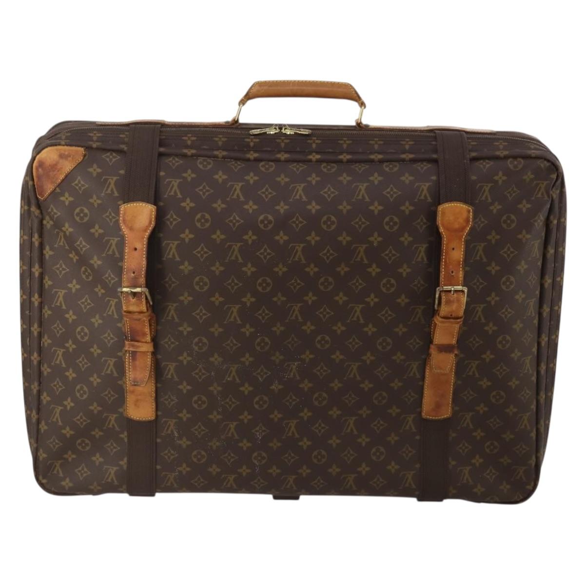 LOUIS VUITTON Monogram Satellite 65 Boston Bag M23352 LV Auth bs36056