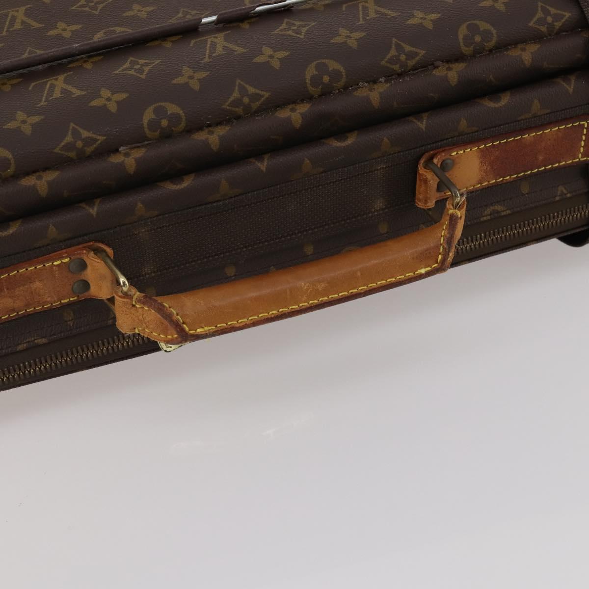 LOUIS VUITTON Monogram Satellite 65 Boston Bag M23352 LV Auth bs36056