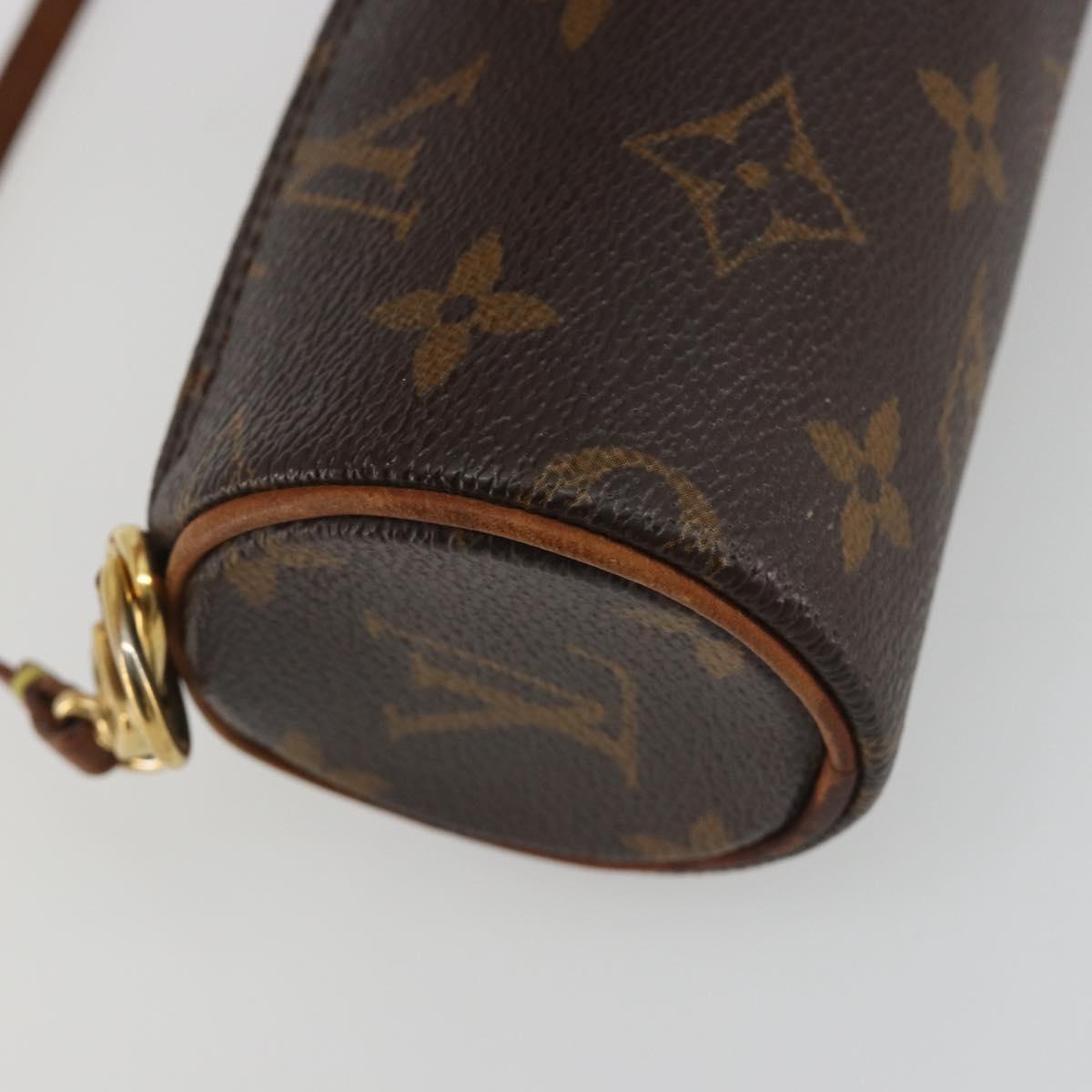 LOUIS VUITTON Monogram Papillon Pouch LV Auth bs36057