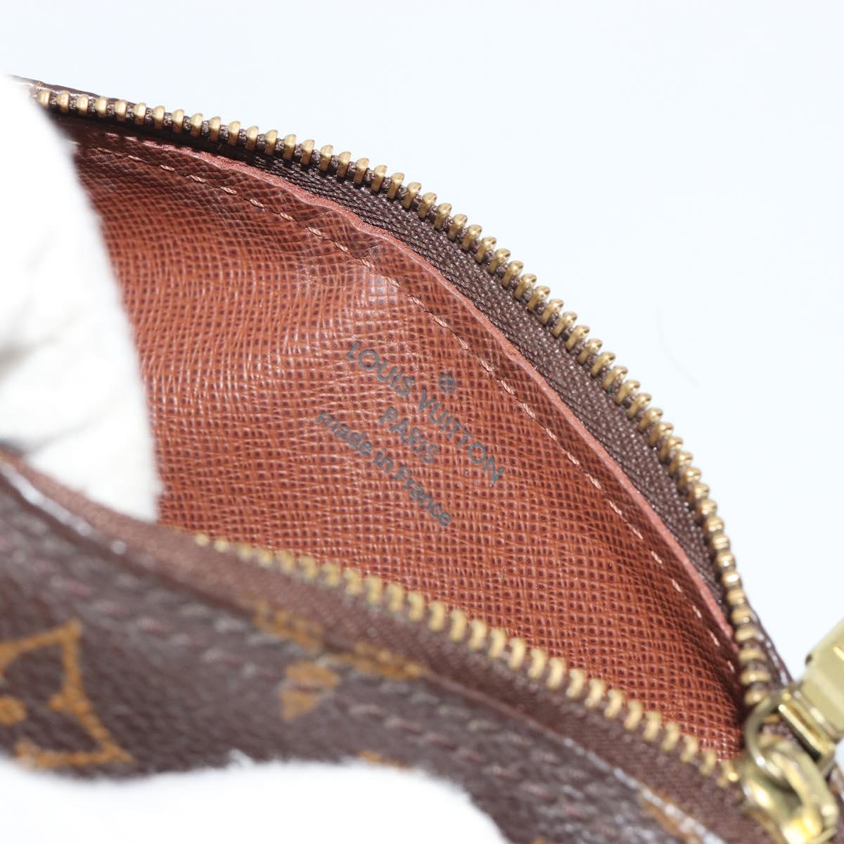 LOUIS VUITTON Monogram Papillon Pouch LV Auth bs36057