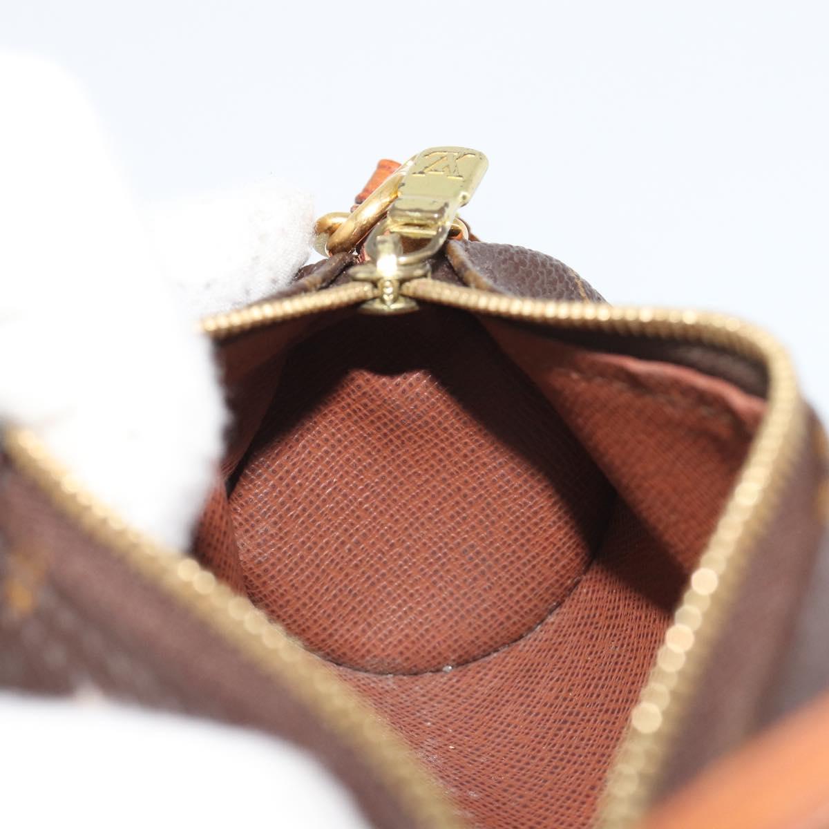 LOUIS VUITTON Monogram Papillon Pouch LV Auth bs36057