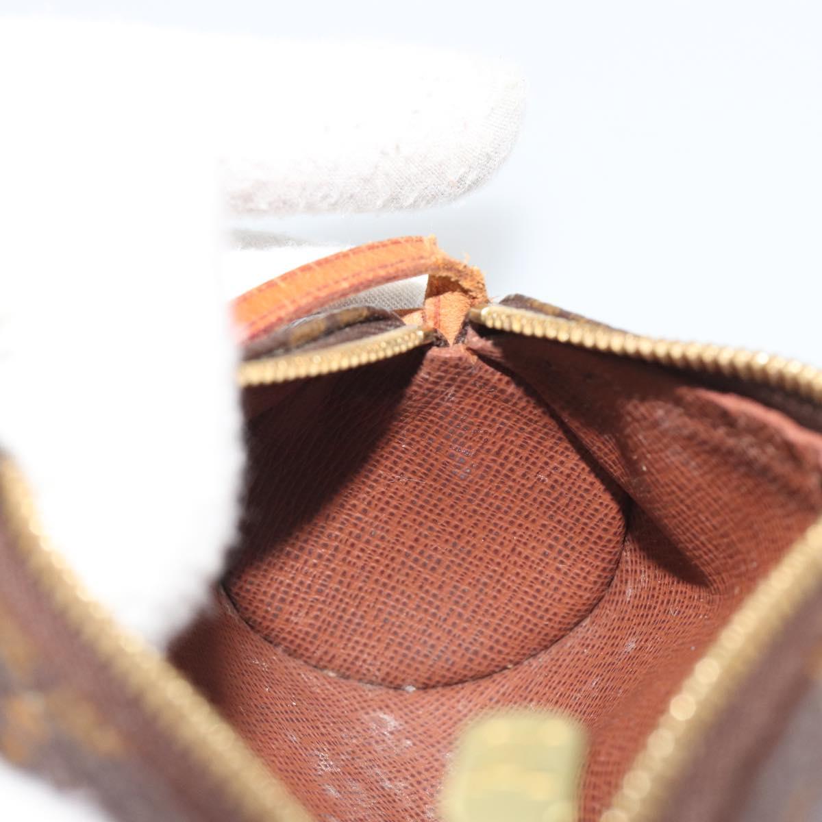 LOUIS VUITTON Monogram Papillon Pouch LV Auth bs36057