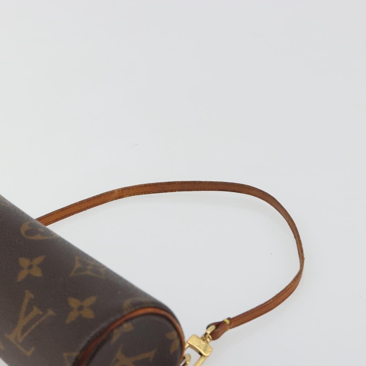 LOUIS VUITTON Monogram Papillon Pouch LV Auth bs36057