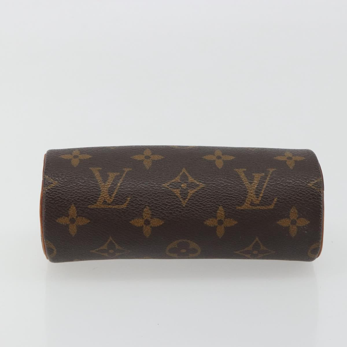 LOUIS VUITTON Monogram Papillon Pouch LV Auth bs36057