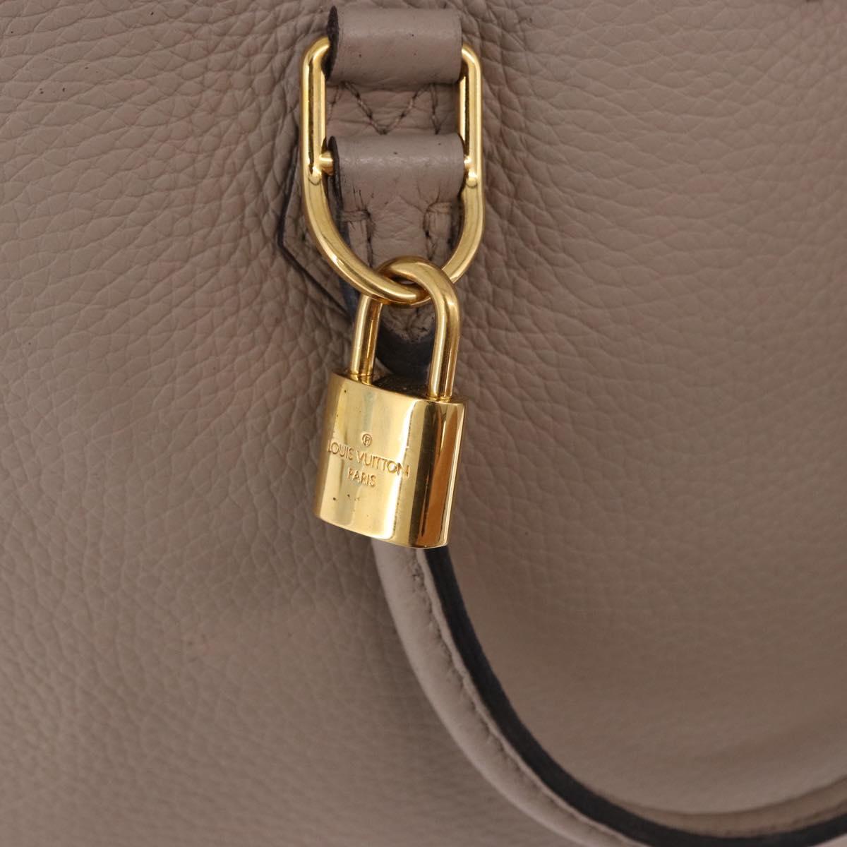 LOUIS VUITTON Parnasea Alma PM Hand Bag Leather Galet M48892 LV Auth bs36103