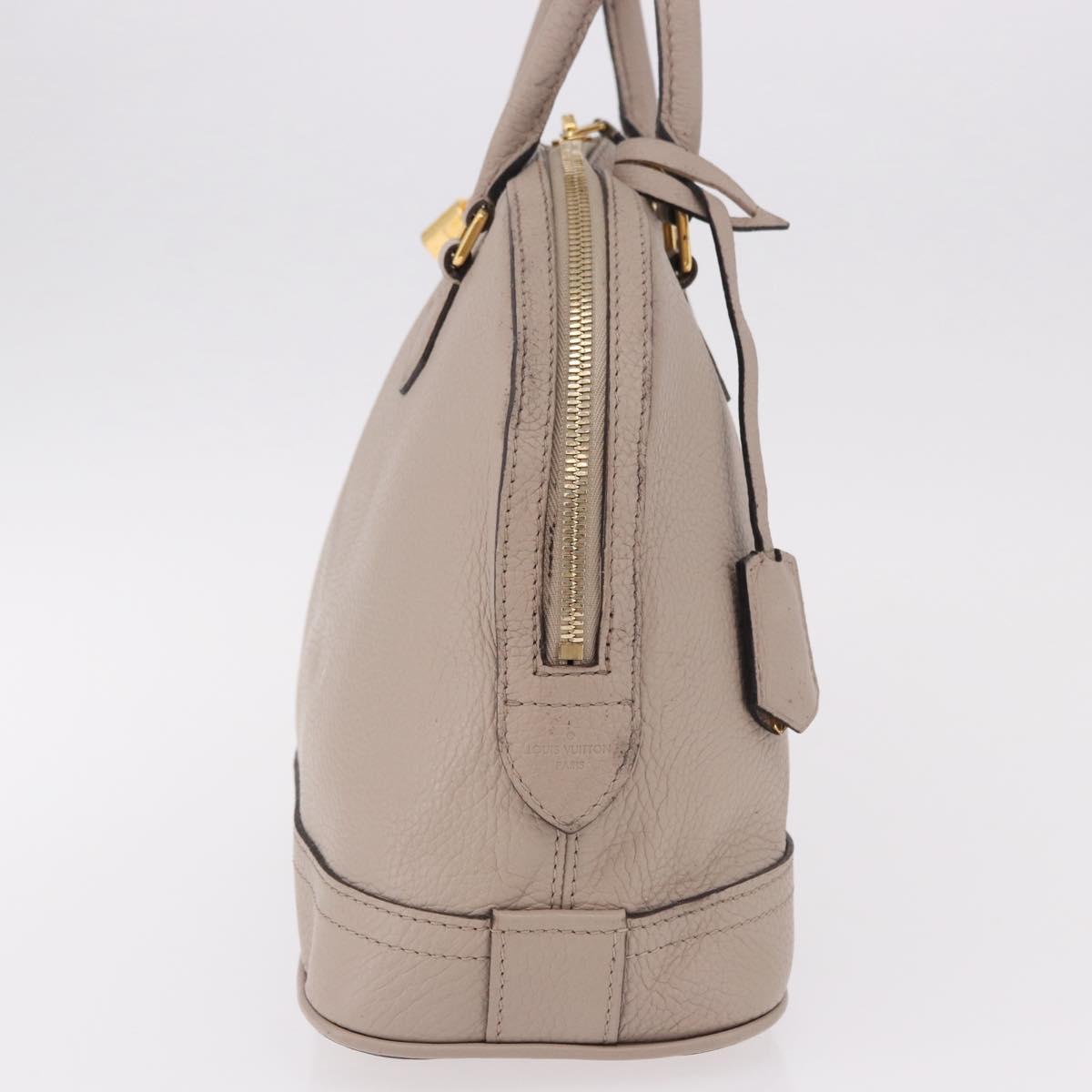 LOUIS VUITTON Parnasea Alma PM Hand Bag Leather Galet M48892 LV Auth bs36103