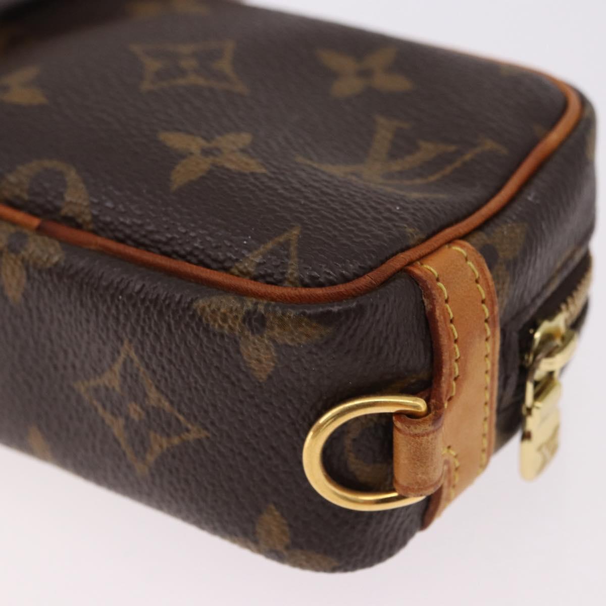 LOUIS VUITTON Monogram Trousse Wapity Pouch M58030 LV Auth bs36106