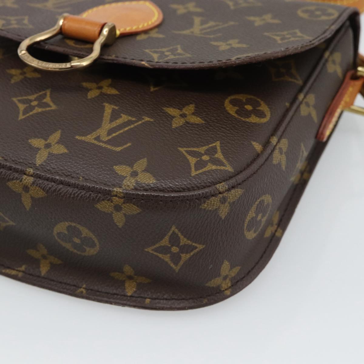 LOUIS VUITTON Monogram Saint Cloud MM Shoulder Bag M51243 LV Auth bs36110