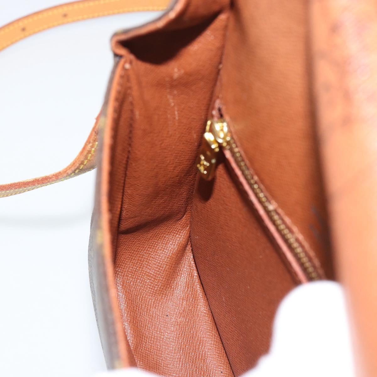 LOUIS VUITTON Monogram Saint Cloud MM Shoulder Bag M51243 LV Auth bs36110