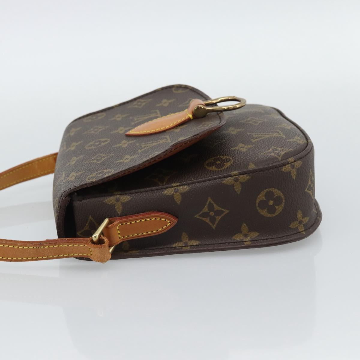 LOUIS VUITTON Monogram Saint Cloud MM Shoulder Bag M51243 LV Auth bs36110