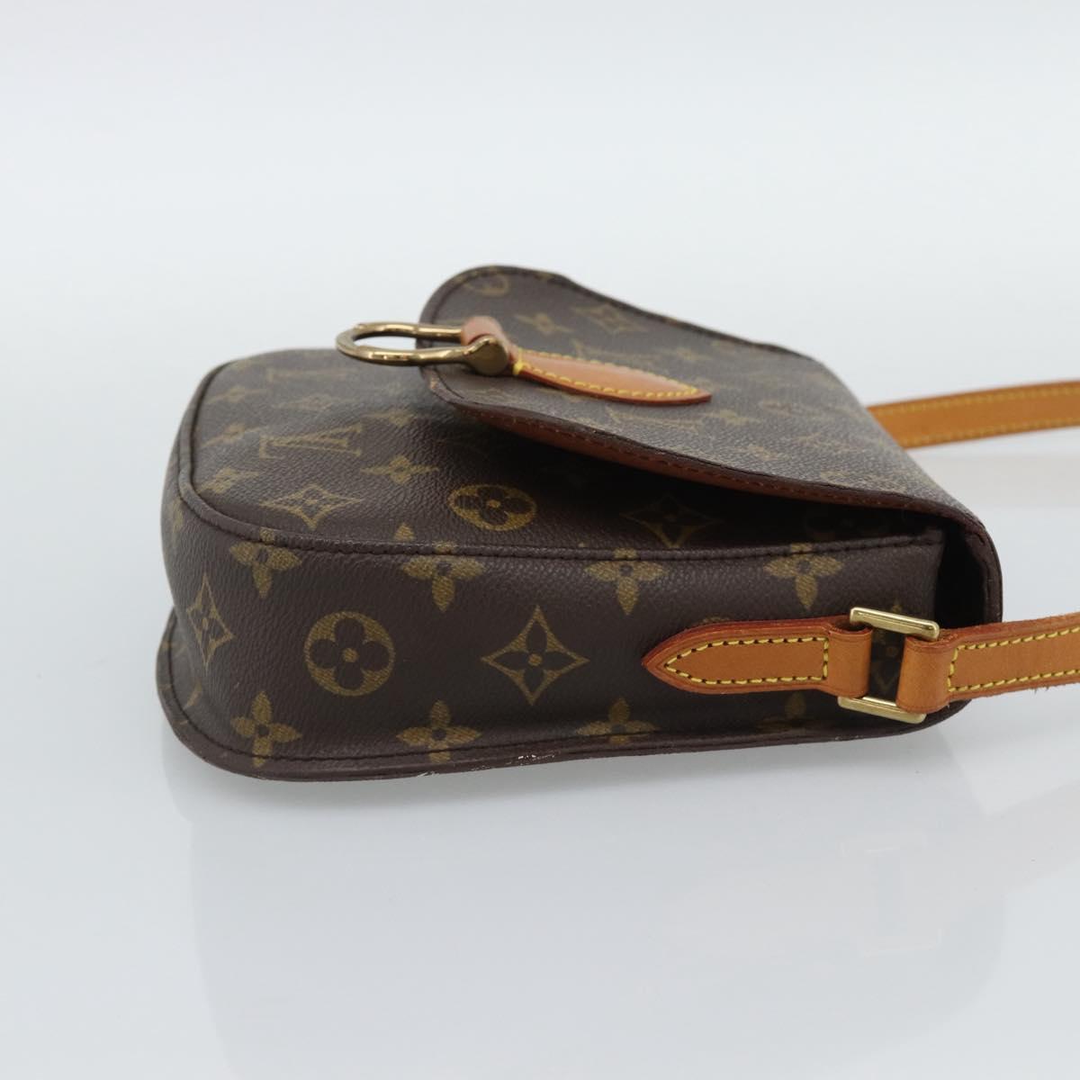 LOUIS VUITTON Monogram Saint Cloud MM Shoulder Bag M51243 LV Auth bs36110
